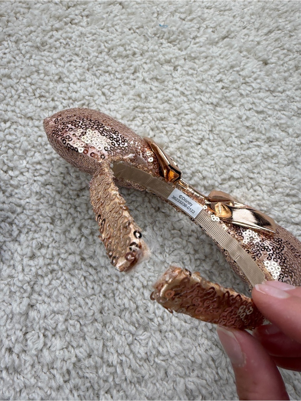 Sequin Minnie Ear Headbands- Yoda + Regular - Picture 3 of 4